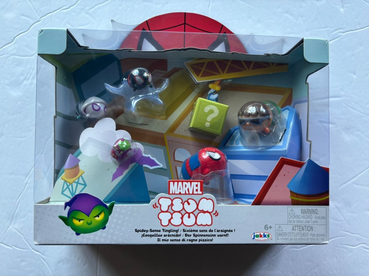 NEW Tsum Tsum Marvel Spidey-Sense Tingling Mini Figure Set - 6 Figures