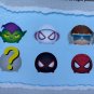 NEW Tsum Tsum Marvel Spidey-Sense Tingling Mini Figure Set - 6 Figures