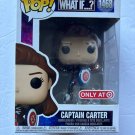 NEW Marvel What If Captain Carter Exclusive Funko Pop Figure #1468