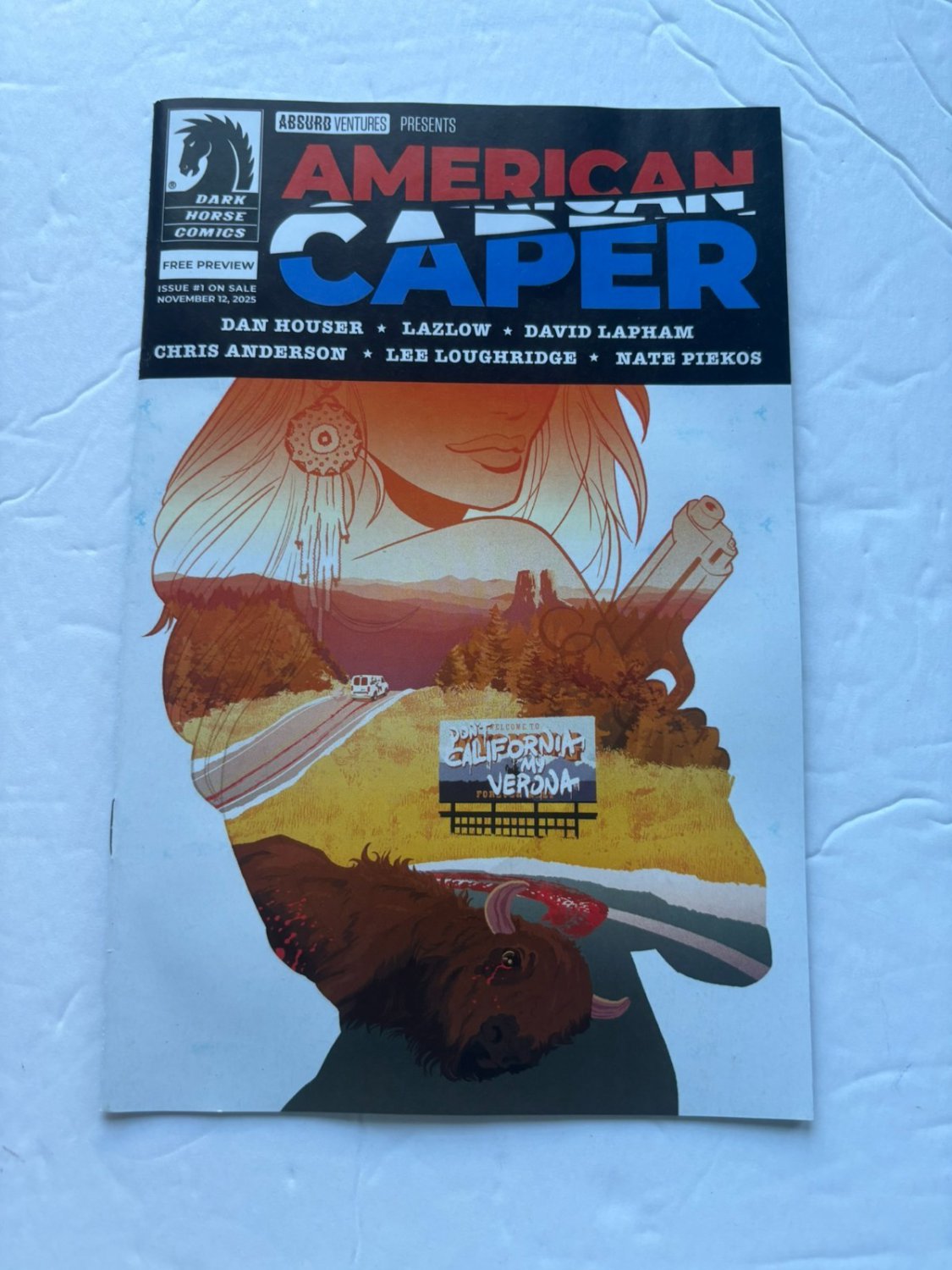 2025 Dark Horse Comics American Caper Free Preview #1