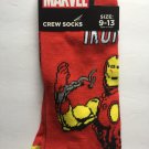 NEW Marvel Iron-Man Unisex Crew Socks Size 9-13 NEW Marvel Iron-Man Unisex Crew Socks Size 9-13