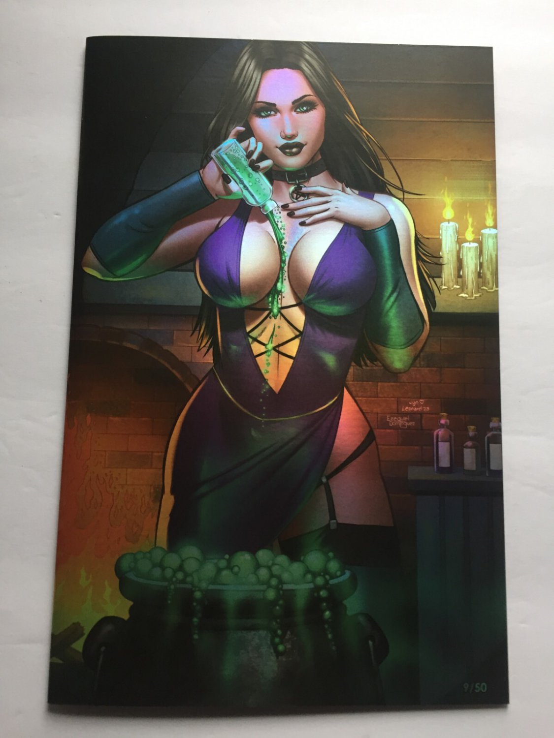 2024 Black Ops Comics Power Hour Rise of the Witch Foil Virgin Variant #1 (9/50)