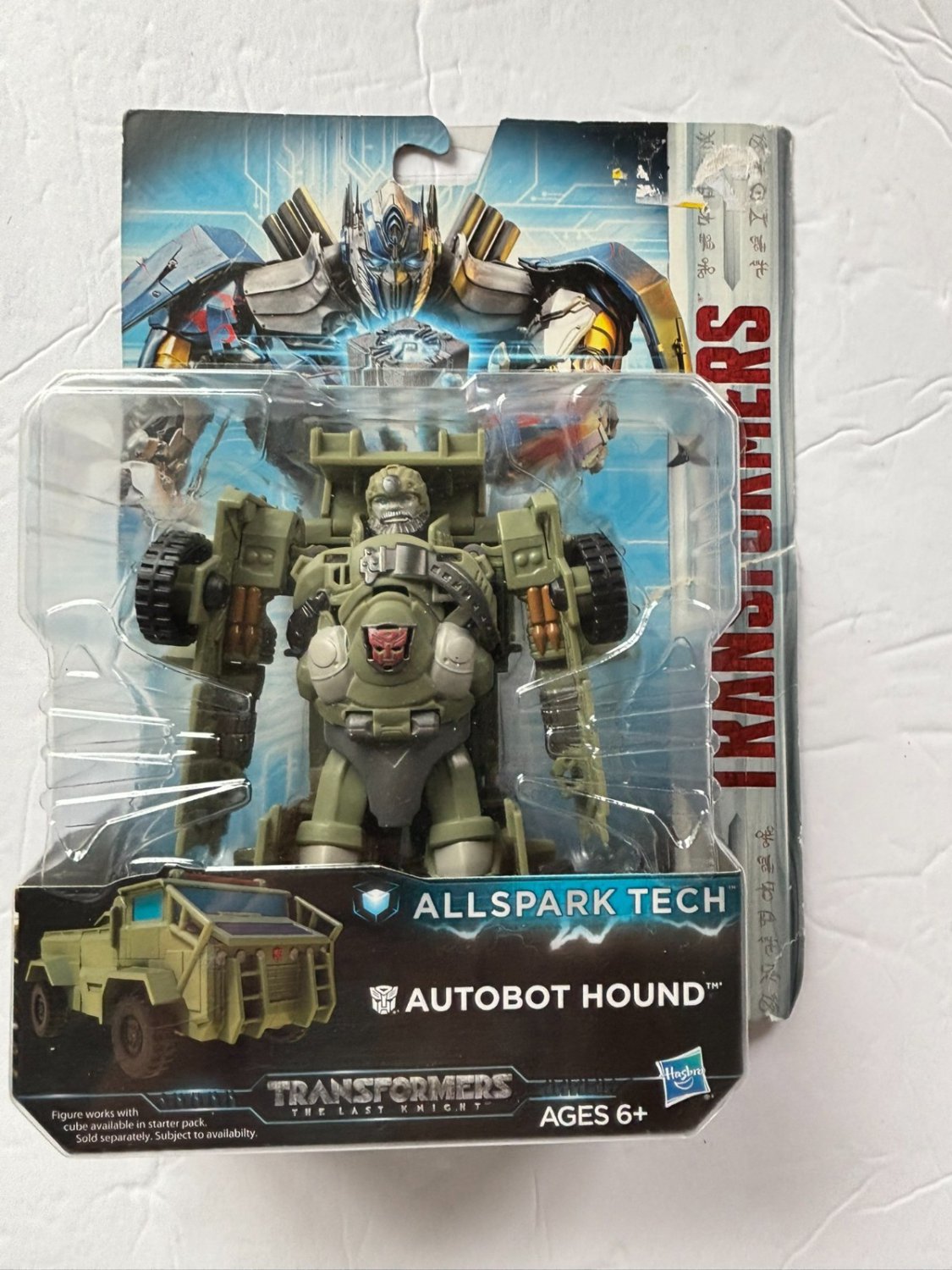 NEW Hasbro Transformers The Last Knight Allspark Tech Autobot Hound Transformer