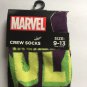 NEW Marvel Hulk Unisex Crew Socks Size 9-13