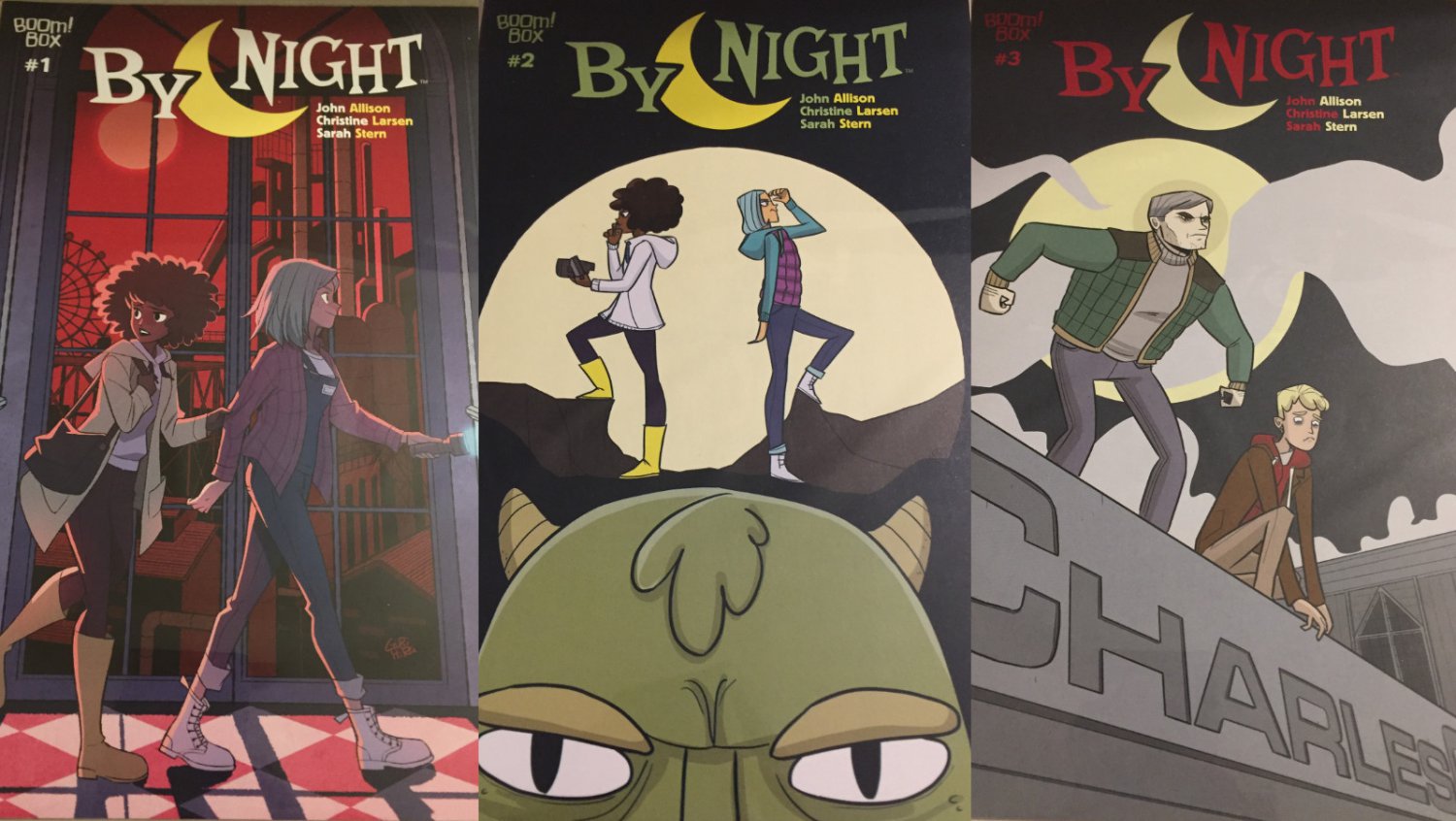 2018 Boom Studios By Night #1 #2 #3