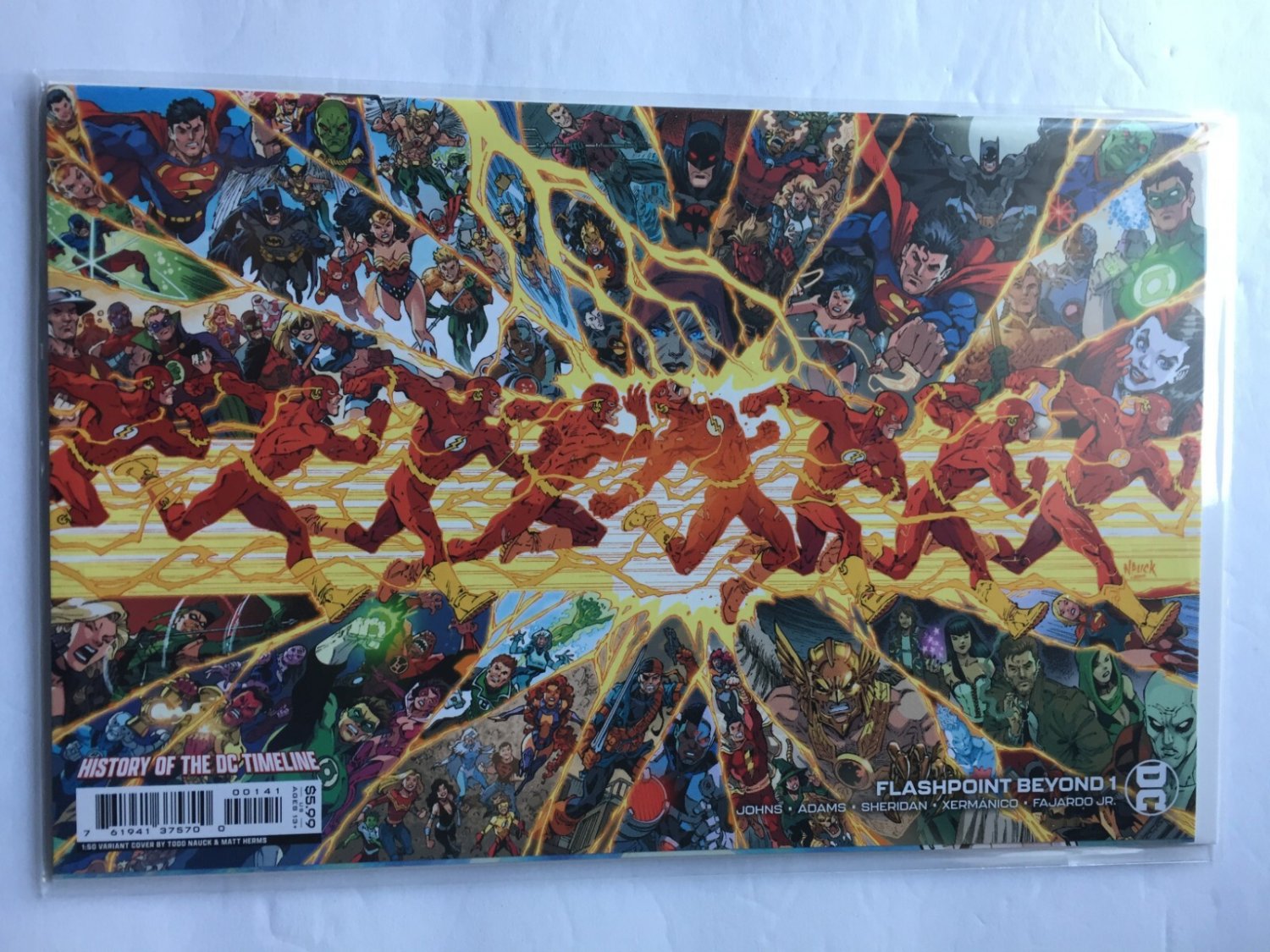2022 DC Comics Flashpoint Todd Nauck Ratio 1:50 Variant #1