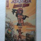 2025 Dynamite Comics Red Sonja Attacks Mars with Trading Card #1