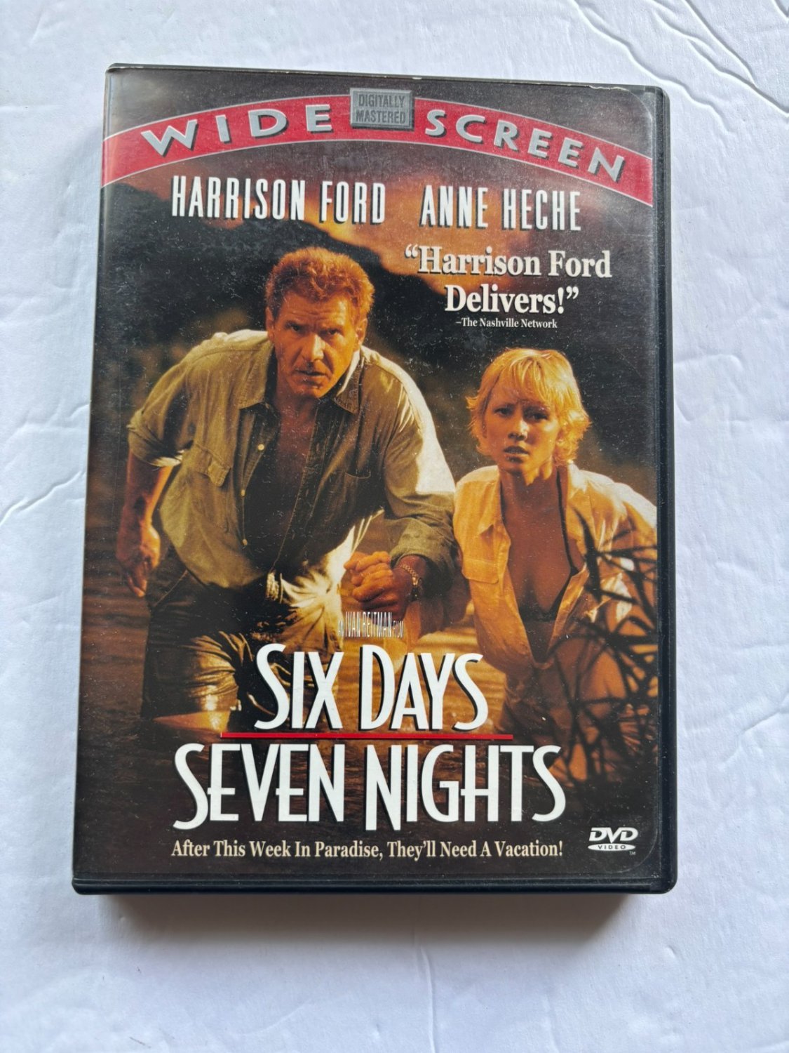 1998 Six Days Seven Nights Widescreen Movie Promo DVD