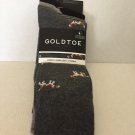 NEW GOLDTOE Edition Mens Dogs Crew Socks, 3-Pack - Shoe Size 6-12.5 NEW GOLDTOE Edition Mens Dogs Crew Socks, 3-Pack - Shoe Size 6-12.5