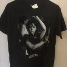 NEW Men's Netflix Wednesday Charcoal Gray Short Sleeve Medium T-Shirt