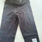 NEW Old Navy Girls Space Stars Black Large (10-12) Stretch Pant Leggings