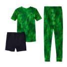 New Boy's Minecraft 3 Piece Sleep Set - Size 6