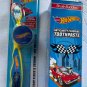 NEW Brush Buddies Hot Wheels Soft Toothbrush & Toothpaste