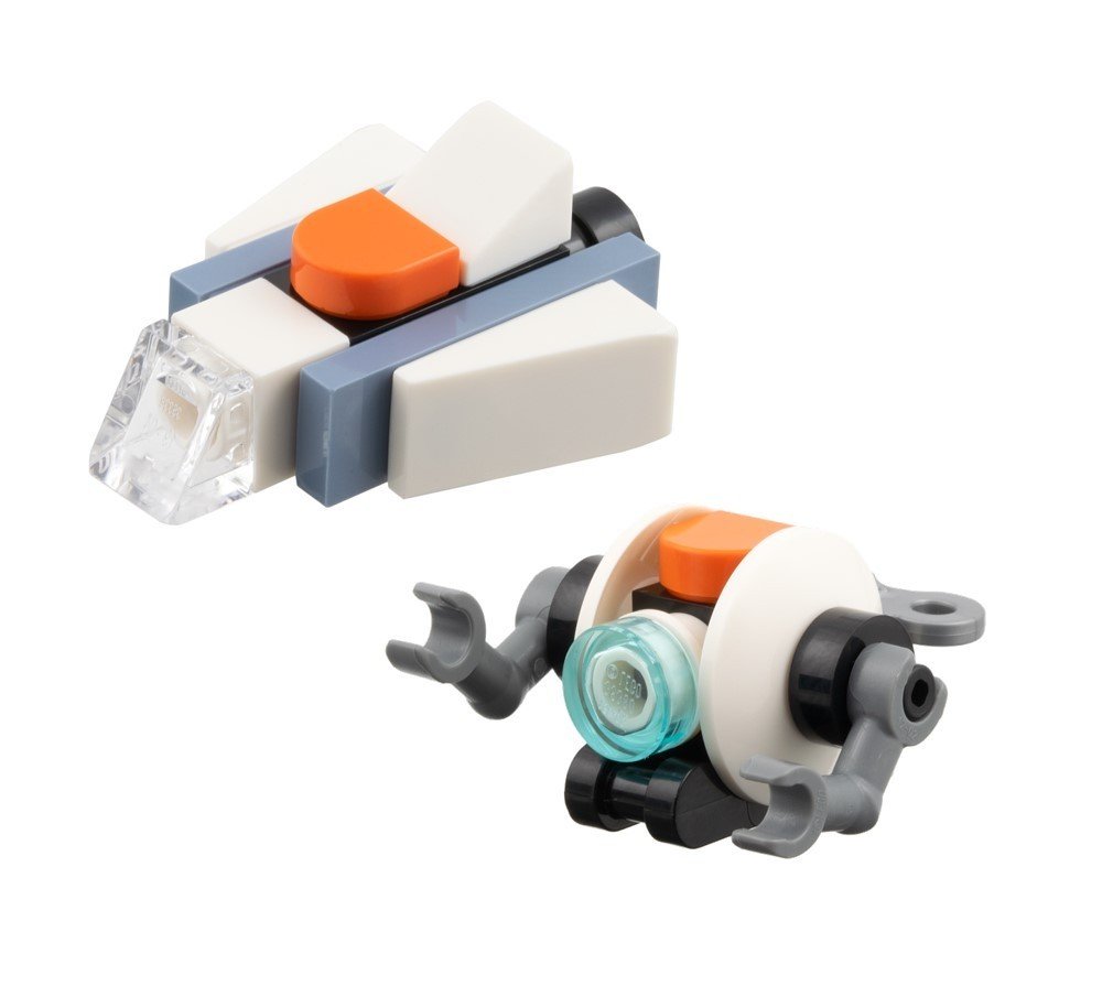 NEW City Lego Space Shuttle & Space Robot Microsets