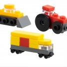 NEW City Lego Toy Bulldozer Tractor and Semi Truck Microsets NEW City Lego Toy Bulldozer Tractor and Semi Truck Microsets