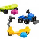 NEW City Lego Toy Skateboard, Snow ATV & Scooter Microsets