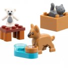 NEW City Lego Teddy Bear, Cat & Dog Lego Figures