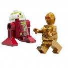 NEW Star Wars Lego Holiday R7-A7 & C-3PO Minifigure