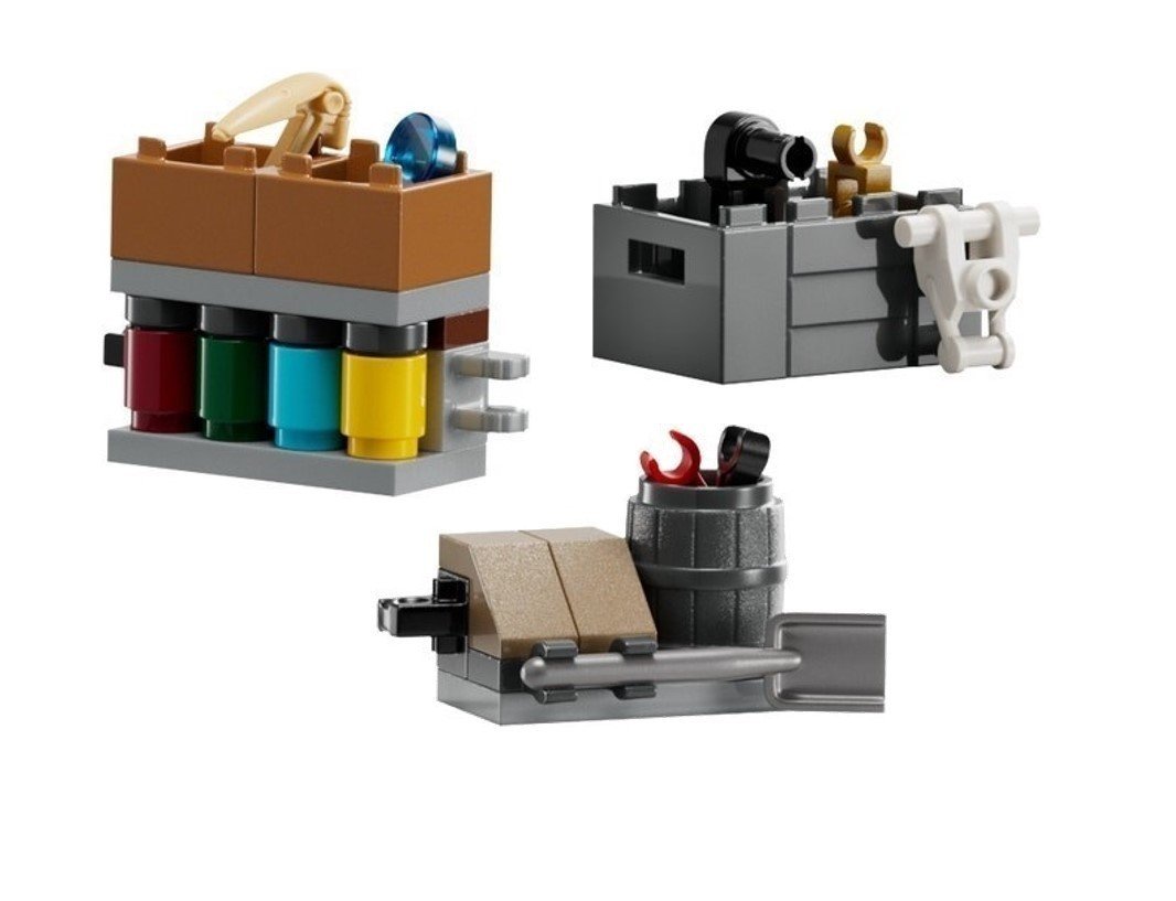 NEW Star Wars Lego Loose Droid Parts Shelves Box & Bucket Microsets