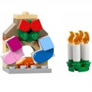 NEW Disney Frozen Lego Fireplace with Elsa/Anna's Stockings, Wreath & Candle NEW Disney Frozen Lego Fireplace with Elsa/Anna's Stockings, Wreath & Candle