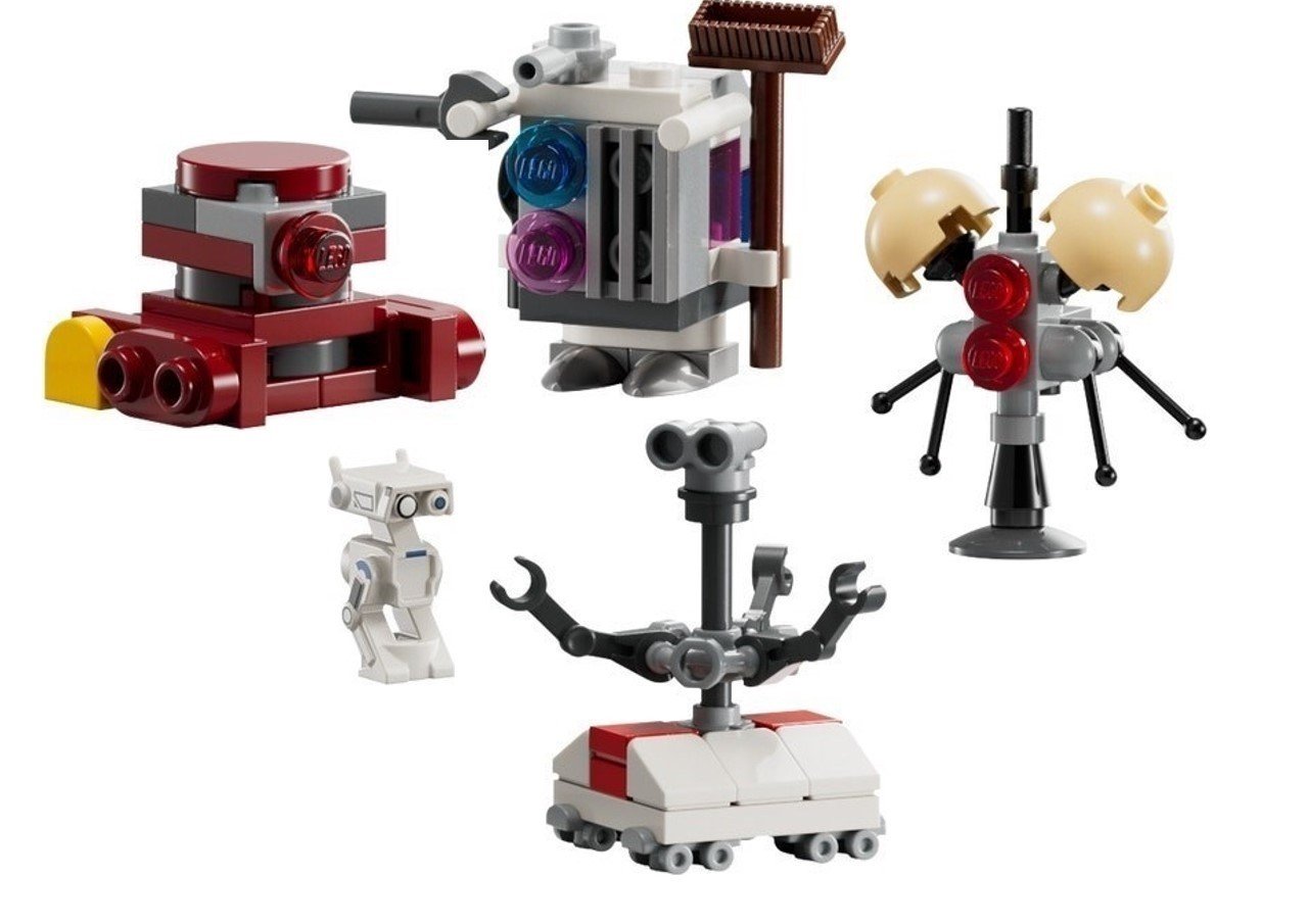 NEW Star Wars Lego B2EMO, BD-72, Gonk, Treadwell & Buzz Droids Microsets