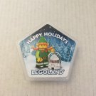 Lego Land Lego Happy Holidays 2'' Pentagon Pop Badge