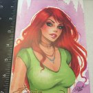 Marvel Comics Mary Jane 5''x7'' Mini Print Signed by Artist Dawn McTeague Marvel Comics Mary Jane 5''x7'' Mini Print Signed by Artist Dawn McTeague
