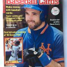 Mar 1990 Baseball Cards Magazine - Mets Howard Johnson + 6 Uncut Insert Cards