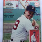 October 1988 Baseball Cards Magazine - Mike Greenwell Cover + 3 Uncut Insert Car