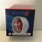 NEW McDonalds Sonic the Hedgehog 3 Happy Meal Toy #7 - Knuckles White Roller