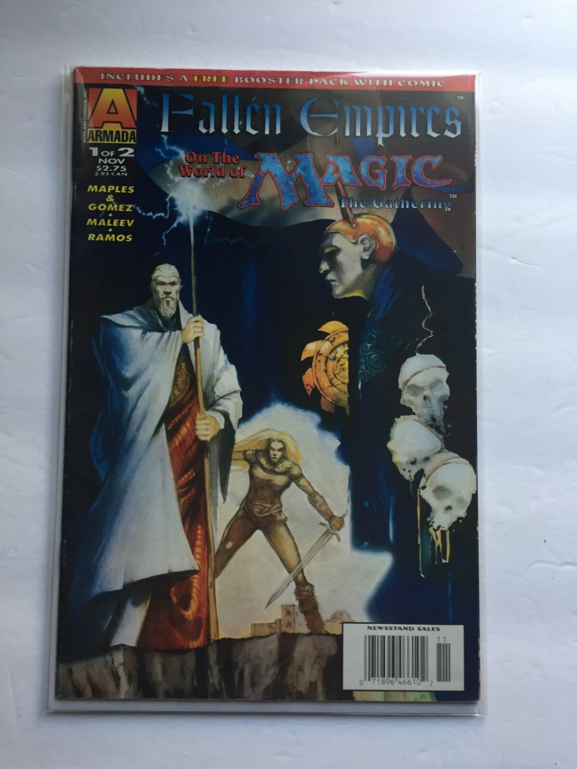1995 Armada Comics Fallen Empires on the World of Magic the Gathering #1