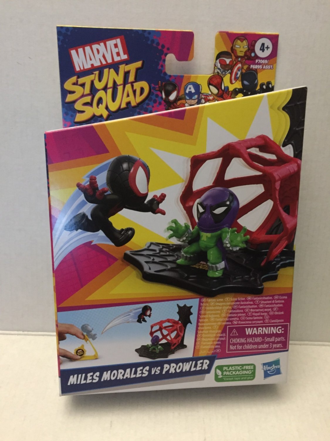 NEW Marvel Stunt Squad Miles Morales vs Prowler Play Set