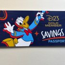 NEW D23 Member Exclusive Savings Passport Coupons Booklet