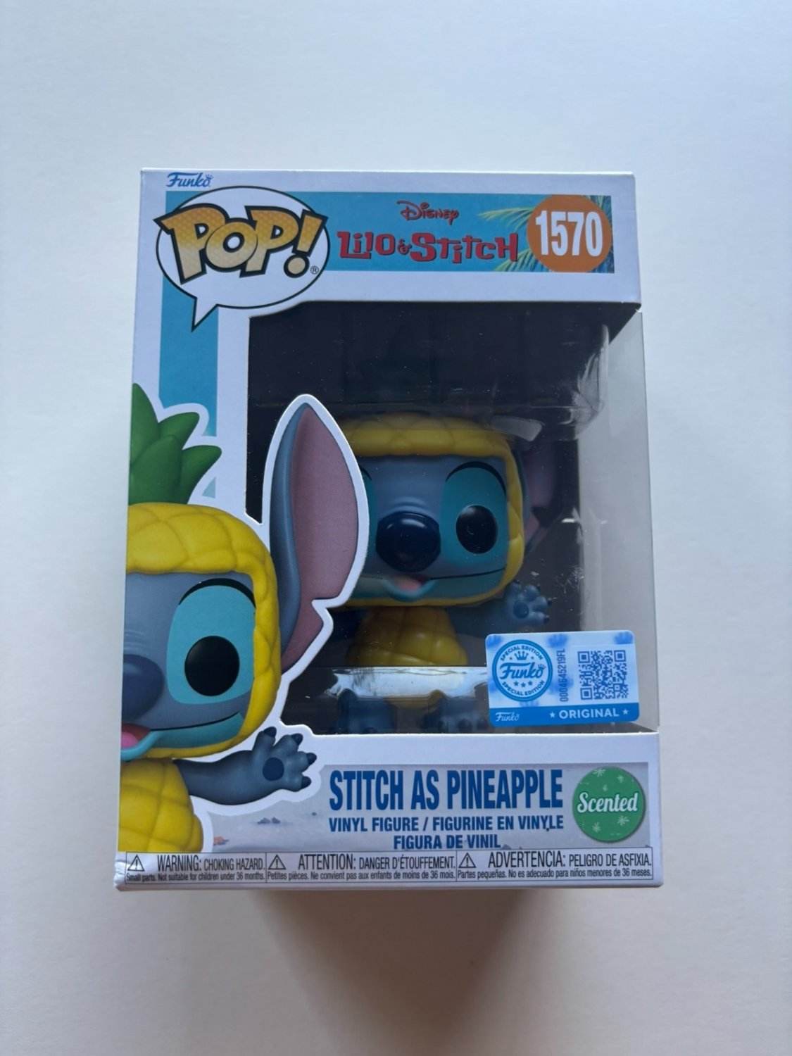 NEW Disney Stitch as Pineapple Scented Funko Pop Figure #1570