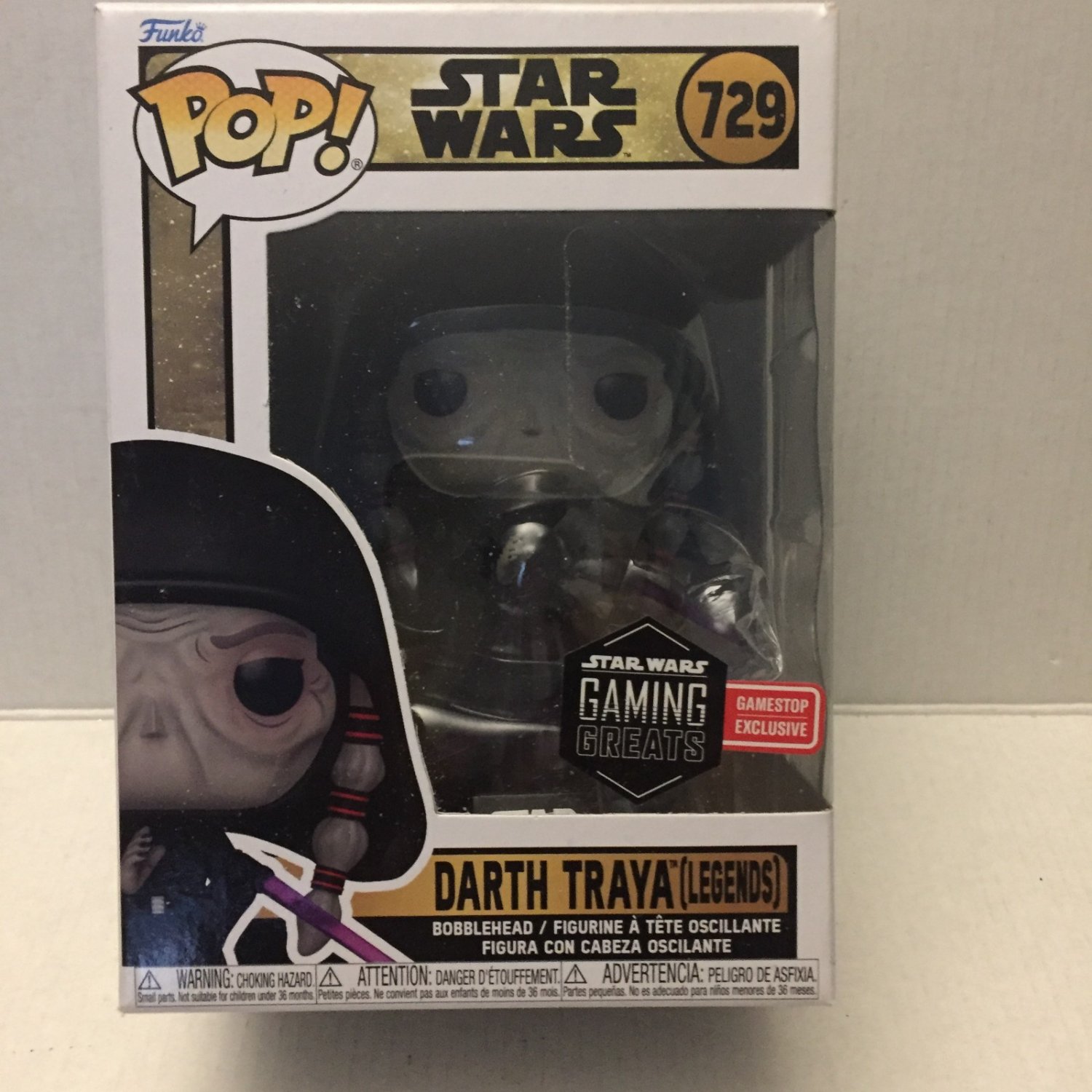 NEW Star Wars Gaming Greats Darth Traya Legends Funko Pop Figure #729