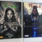 Stranger Comics Niobe Vol. 1 & 2 Trade Paperback Set Signed by Sebastian Jones