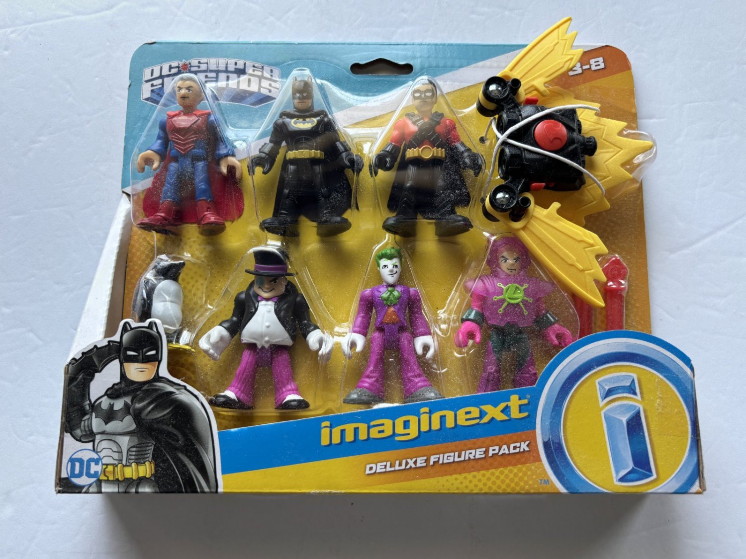 NEW Imaginext DC Comics Deluxe Figure Multipack - 7 Figures