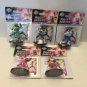 NEW Power Rangers 2.5'' Figures Set with Mini Trading Cards