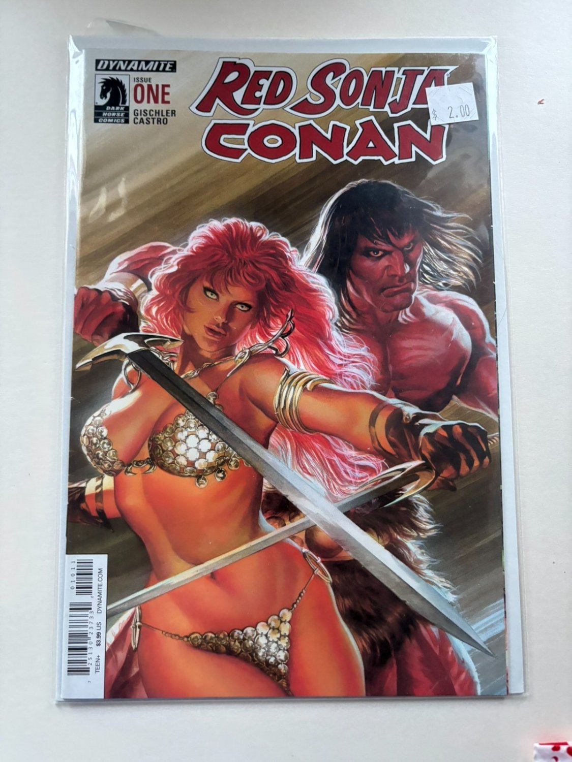 2015 Dynamite Dark Horse Comics Red Sonja / Conan #1