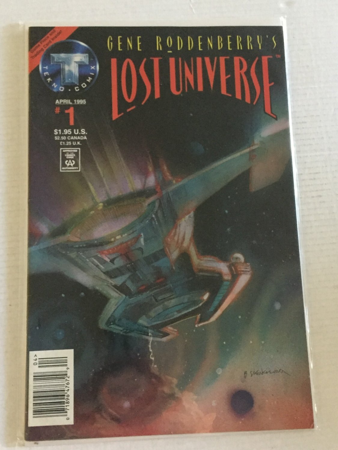 1995 Tekno Comix Gene Roddenberry's Lost Universe #1