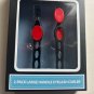NEW Brookstone 2-Pack Large Handle Eyelash Curler Set