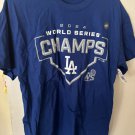 NEW Official Los Angeles Dodgers World Series Champ Mens Medium Tee Shirt NEW Official Los Angeles Dodgers World Series Champ Mens Medium Tee Shirt