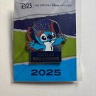 NEW 2025 D23 Gold Member Exclusive Stitch 2'' Pin