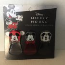 NEW Disney Mickey Mouse 3 Pack Magnetic Bag Clips NEW Disney Mickey Mouse 3 Pack Magnetic Bag Clips