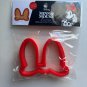 NEW Disney Mickey Gloves & Minnie Bow Silicone Breakfast Molds