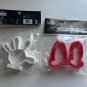 NEW Disney Mickey Gloves & Minnie Bow Silicone Breakfast Molds