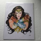 Fang Fang Comics DC Wonder Woman Signed 11x9 Print Fang Fang Comics DC Wonder Woman Signed 11x9 Print