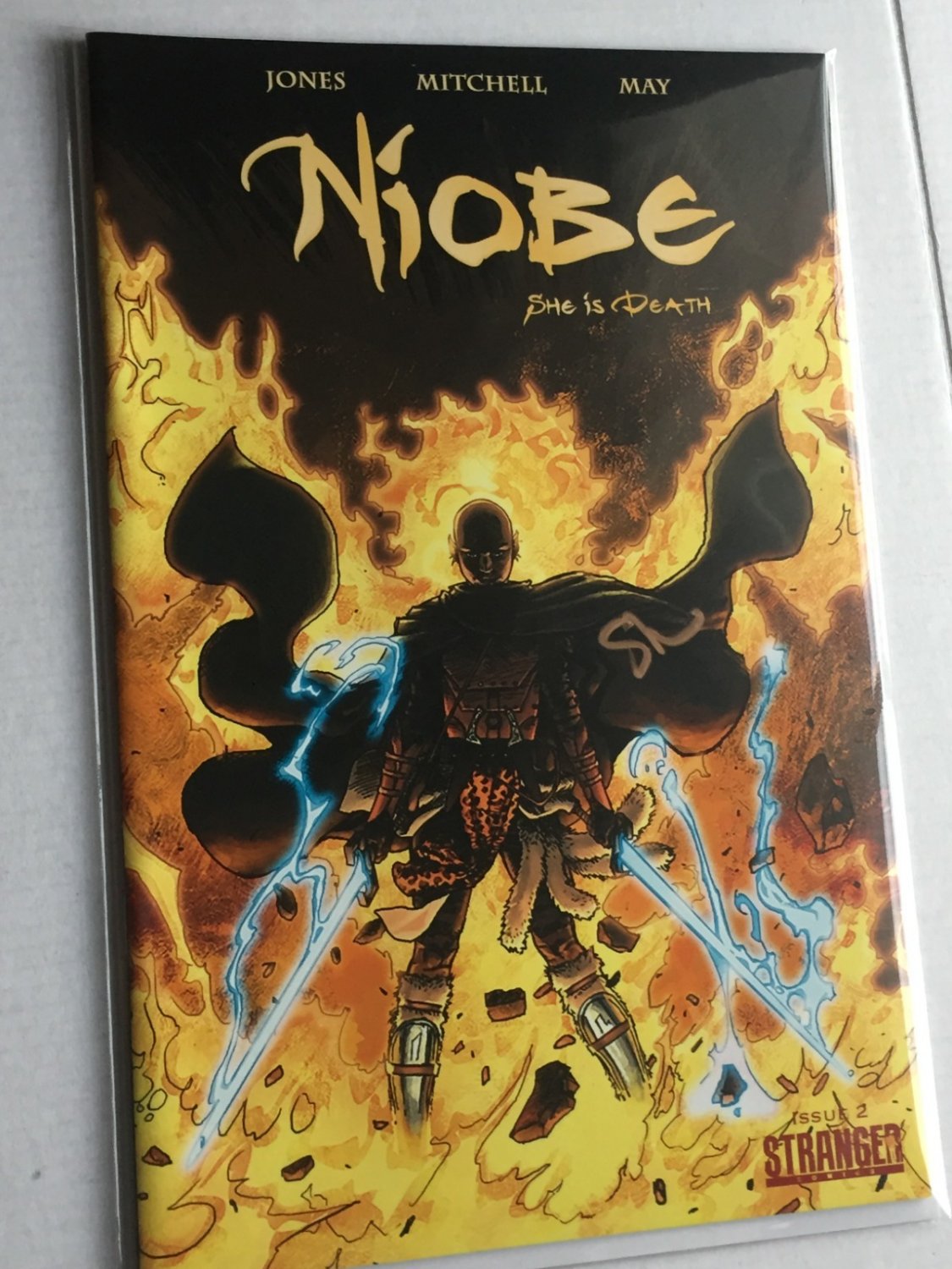 Stranger Comics Niobe She is Death Kickstarter Variant #2 Signed by Sebastian