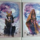 Stranger Comics Tales of Asunda Xia Xia & Mashae Virgin Variants #2 Signed