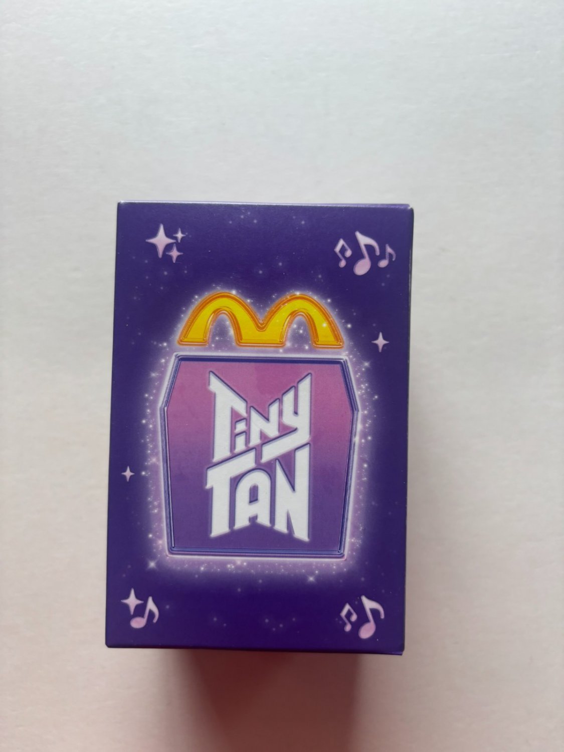 New McDonalds Tiny Tan Happy Meal Mystery Figure Box
